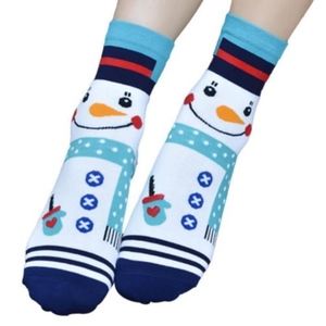 LIQUIDATION SALE Snowman Holiday Winter snow Christmas Socks